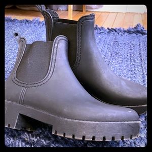 Jefferey Campbell Black Booties